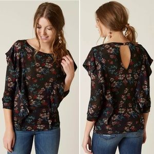 Free People Dock Street Floral Top